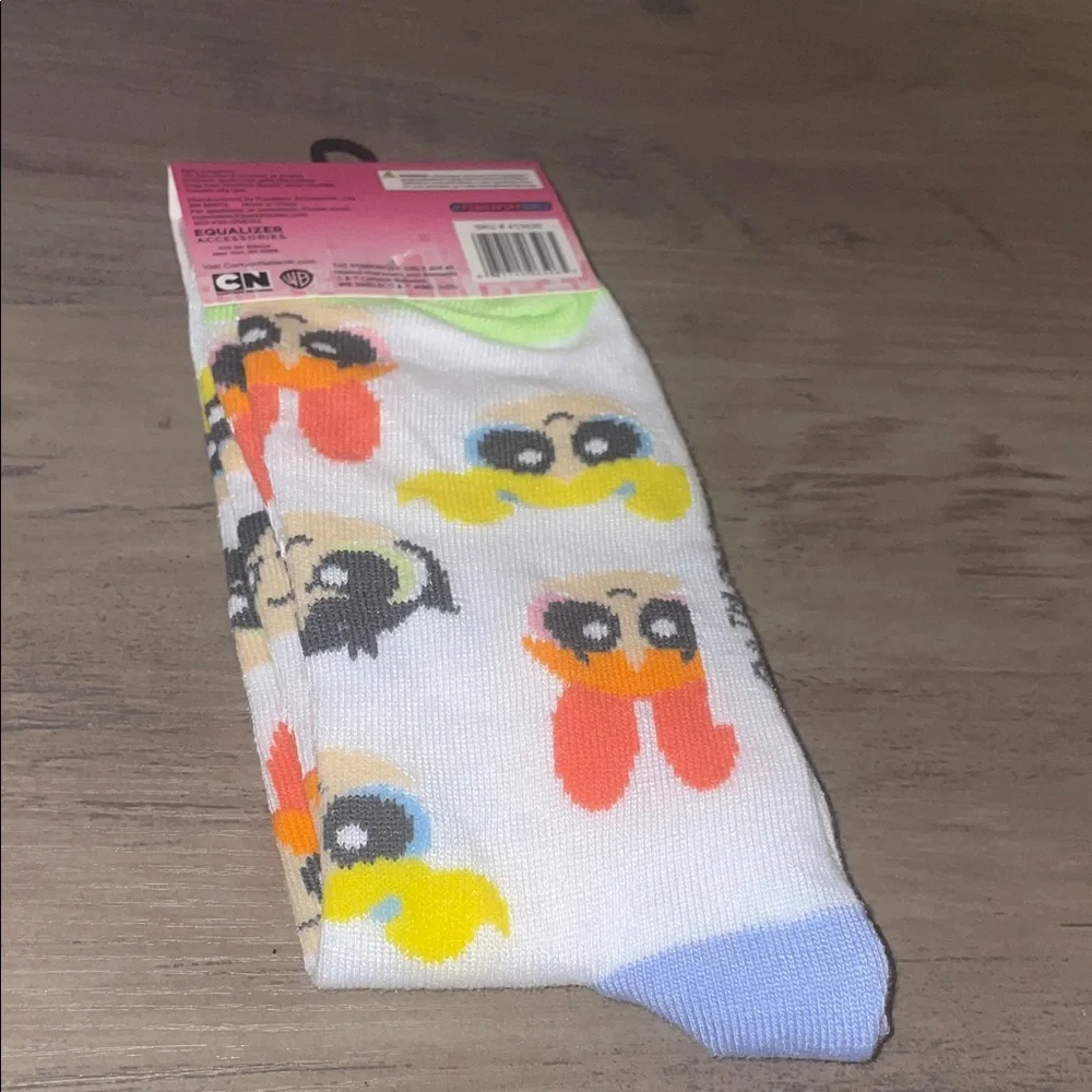 🏝️🎉Powerpuff Girls Crew Socks | Blossom, Bubbles & Buttercup | Cartoon Network